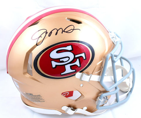 Joe Montana Autographed San Francisco 49ers F/S Speed Authentic Helmet- Fanatics