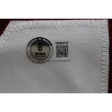 Larry Brown Autographed/Signed Pro Style Sz XL Red Jersey Beckett Witness 48039