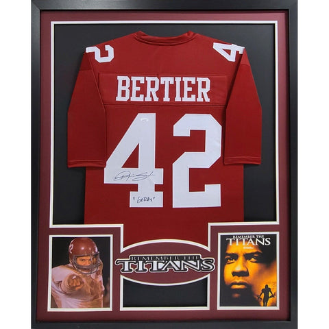 Ryan Hurst Remember The Titans Autographed Signed Framed Jersey JSA