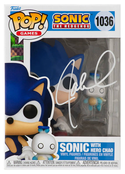 Jaleel White Signed Sonic The Headgehog With Chao Funko Pop Doll #1036 -(SS COA)