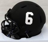 DEVONTA SMITH AUTOGRAPHED ALABAMA ECLIPSE MINI HELMET "HEISMAN" BECKETT 191981