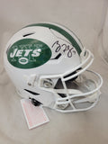 RYAN FITZPATRICK SIGNED NEW YORK JETS THROWBACK SPEEDFLEX AUTHENTIC HELMET BAS