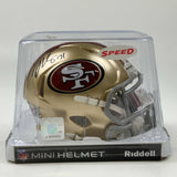 Autographed/Signed Trent Williams San Francisco 49ers Mini Helmet JSA COA