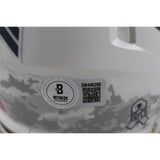 Brett Favre Autographed Green Bay Packers 24 STS Mini Helmet Beckett 49226