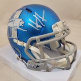 HENDON HOOKER SIGNED DETROIT LIONS ALTERNATE SPEED MINI HELMET BECKETT QR
