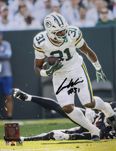EMANUEL WILSON - Green Bay Packers Runningback - Signed 8x10 Photo #1 AUTO