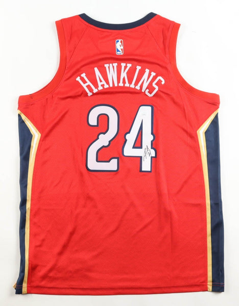 Jordan Hawkins Signed New Orleans Pelicans Jersey (JSA) 2023 1st Round Pk/ UConn
