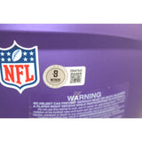 Jordan Addison Autographed Minnesota Vikings Authentic Helmet Beckett 50972