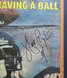 Walter Payton Autographed Framed 11x14 Sporting News Cover Bears Beckett AC95474