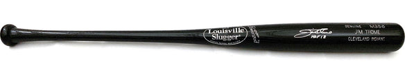 Jim Thome Signed Game Model Bat W/HOF 18 Indians Phillies White Sox Beckett