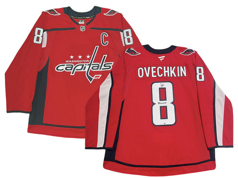 Alexander Ovechkin Autographed "895G 4-6-25" Washington Capitals Jersey Fanatics