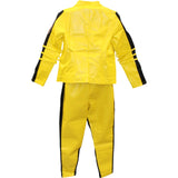 Uma Thurman Autographed Kill Bill Yellow Leather Jackets & Pants Beckett 56559