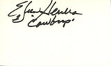 Efren Herrera Autographed/Signed Dallas Cowboys Index Card Beckett 45392