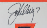 John Elway Denver Broncos Autographed Football Jersey Framed PSA/DNA 213541