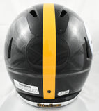 Terry Bradshaw Autographed Pittsburgh Steelers F/S Speed Helmet - Beckett W Holo