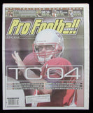 July 19, 2004 Pro Football Weekly Newspaper Tom Brady on Cover 198237