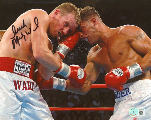 Boxing Micky Ward "Irish" Authentic Signed 8x10 Photo Autographed BAS #BF06339