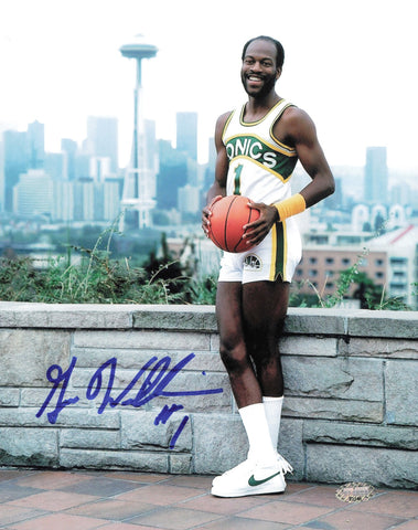 Gus Williams Autographed Signed 8x10 Photo Seattle Supersonics MCS Holo #87345