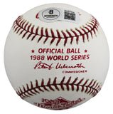 Athletics Jose Canseco Authentic Signed 1988 WS Logo OML Baseball BAS #BU87530