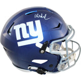 Abdul Carter Autographed New York Giants SpeedFlex Helmet Beckett Witness 51254