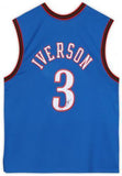 FRMD Allen Iverson 76ers Signed Mitchell & Ness 1999-00 Hardwood Swingman Jersey