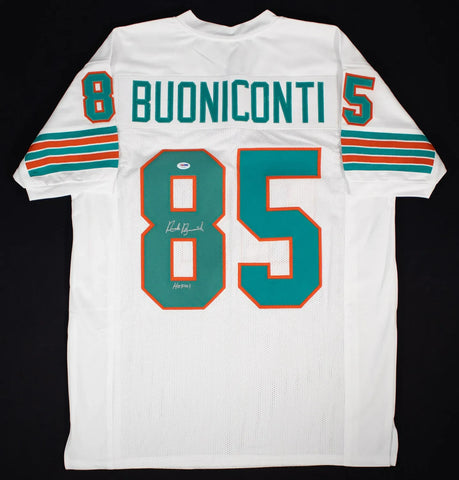 Nick Buoniconti Signed Jersey Inscribed "HOF 01" (PSA COA) Miami Dolphins LB