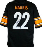 Najee Harris Autographed Pittsburgh Steelers Black Nike Game Jersey-Fanatics