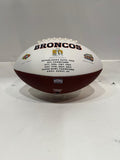 Mike Shanahan Denver Broncos Autographed/Inscribed White Panel Football