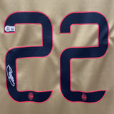 Ricardo Kaka Signed AC Milan Away Soccer Jersey #22 with Beckett COA