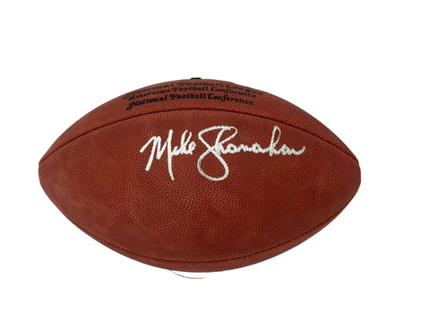 Mike Shanahan Signed Denver Broncos Wilson Football Beckett 42165