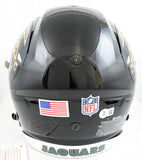 Travis Hunter Autographed Jaguars F/S 95-12 Speed Flex Helmet - Beckett W Holo