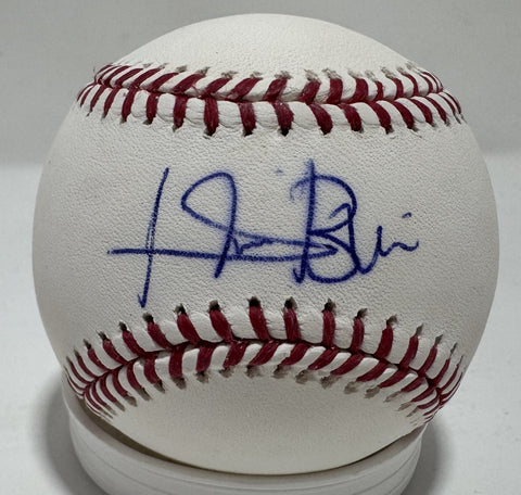 LEWIS BRINSON Signed Official MLB Baseball AUTO - Milwaukee Brewers MLB