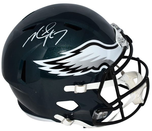 MICHAEL VICK SIGNED PHILADELPHIA EAGLES FULL SIZE SPEED HELMET BECKETT