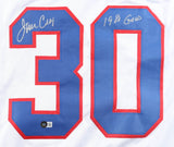 Jim Craig Signed Team USA Jersey Inscribed "1980 Gold" (Beckett) Miracle on Ice