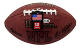 Jim Brown HOF Signed Official Wilson NFL Football Browns JSA 214103