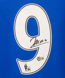 Dimitar Berbatov Signed Manchester United Away Soccer Jersey #9 with Beckett COA