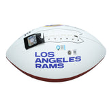 Aaron Donald & Myles Garrett Autographed LA Rams Football Beckett & Metabilia