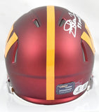 Joe Theismann Autographed Commanders Speed Mini Helmet 83 MVP - Beckett W Holo