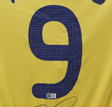 Fernando Torres Signed Spain FC Away Soccer Jersey #9 with Beckett COA