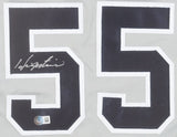 Hideki Matsui Signed New York Yankees Gray Road Jersey (Beckett) "Godzilla"