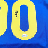 Jonathan Kuminga signed jersey PSA/DNA Golden State Warriors Autographed