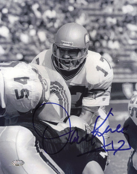 Dave Krieg Autographed Signed 8x10 Photo Seattle Seahawks MCS Holo #63480