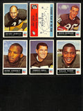 1965 Philadelphia Football Cards Green Bay Packers Complete Team Set (14) 200317