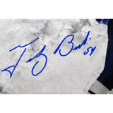 Tedy Bruschi Autographed New England Patriots 16x20 Photo Beckett Witness 51668