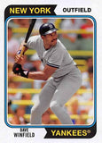 Dave Winfield Signed New York Yankees Career Highlight Stat Jersey (JSA COA) OF