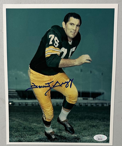 Packers FORREST GREGG (d) Signed 8x10 Photo #4 AUTO - HOF '77 - SB III Champ JSA