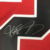 FRAMED Autographed/Signed KEANU NEAL 33x42 Atlanta Color Rush Jersey PSA/DNA COA