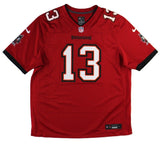 Mike Evans Signed Tampa Bay Buccaneers Nike Game Red NFL Jersey