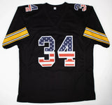 Andy Russell Signed Pittsburgh Steelers Stars/Stripes Jersey (JSA COA)All Pro LB