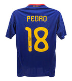 Pedro Signed Spain Nike Authentic Jersey (Beckett) Plays for the Barcelona F.C.